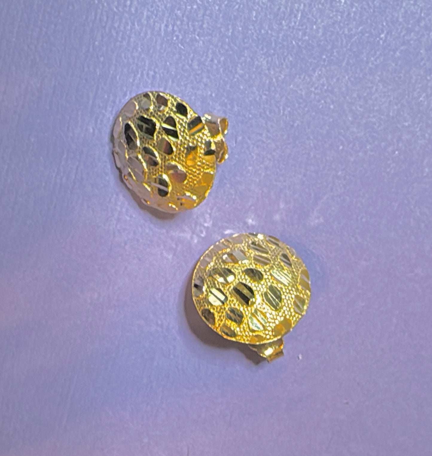 14K gold earrings