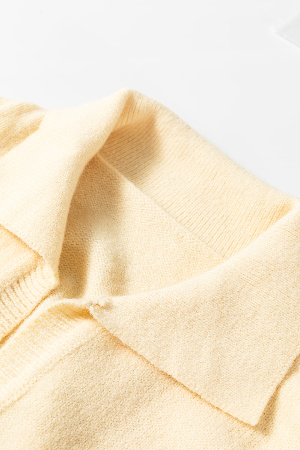 Black Colorblock Stripe Collared V Neck Sweater. GCollection