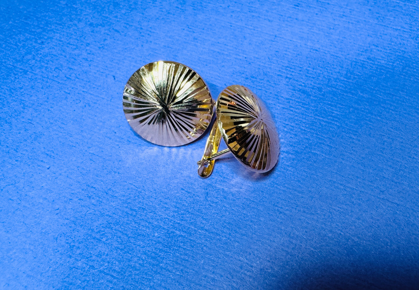 14K gold earrings