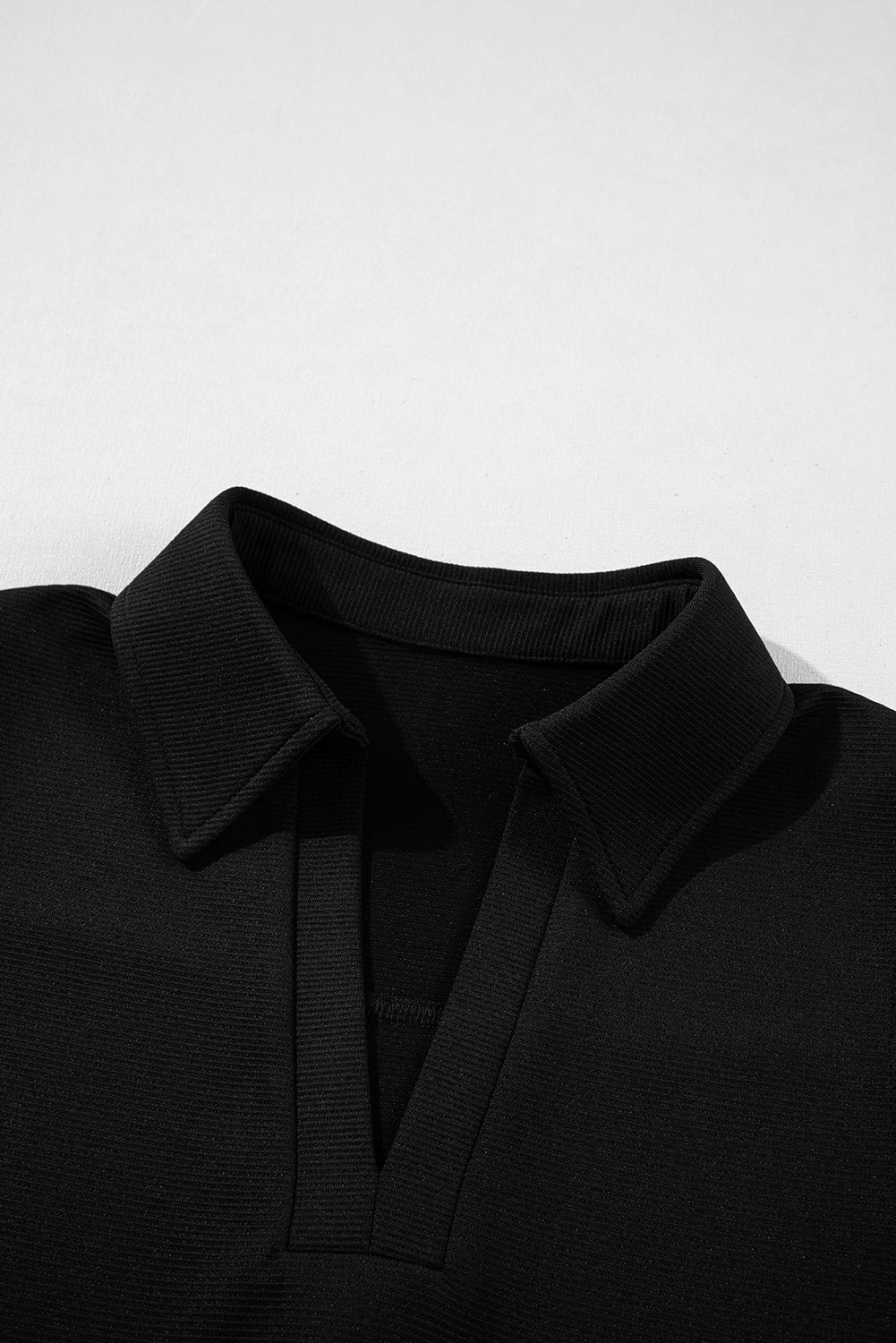 Black Solid Color Sleeveless Mini Dress. GCollection