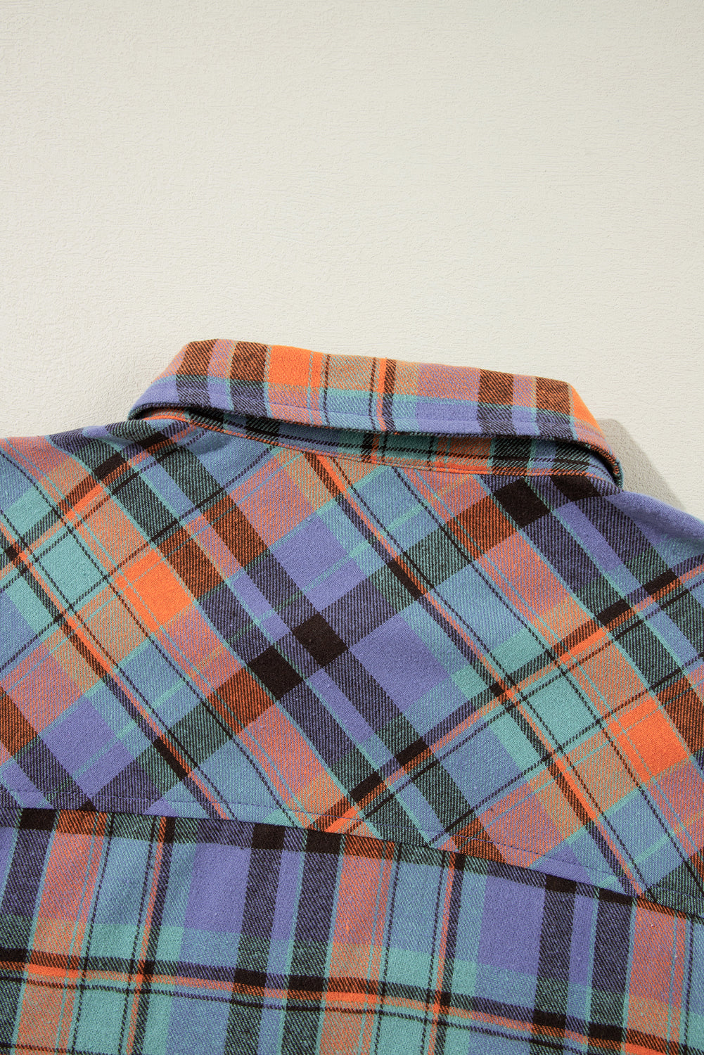 Orange Plaid Vintage Shirt. GCollection