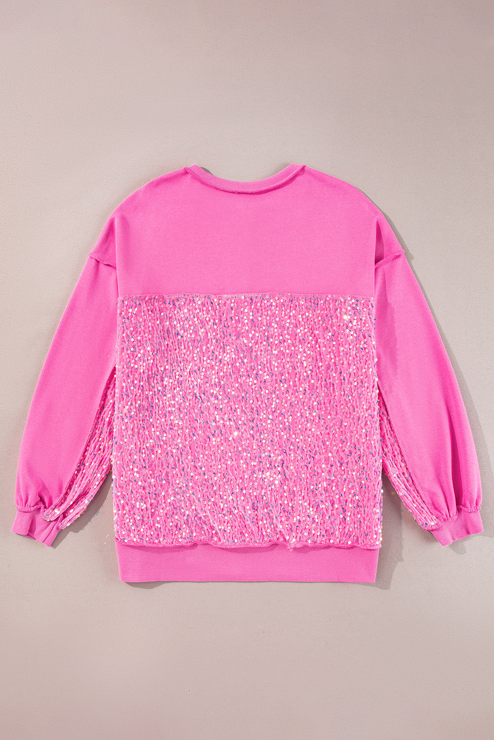 Sequin Patchwork Sweatshirt. GCollection