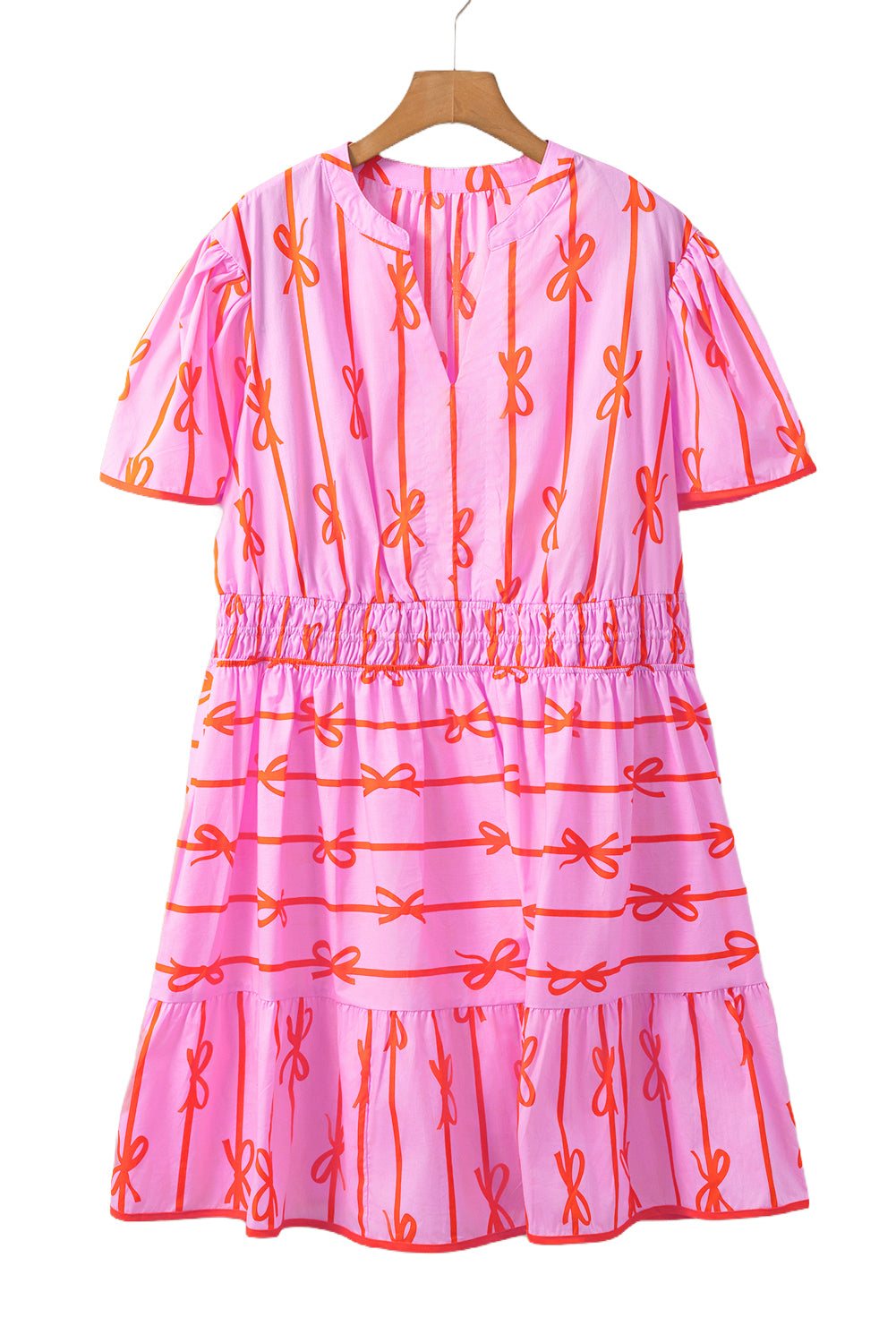 Rose Bow Plus Size Dress. PSCollection