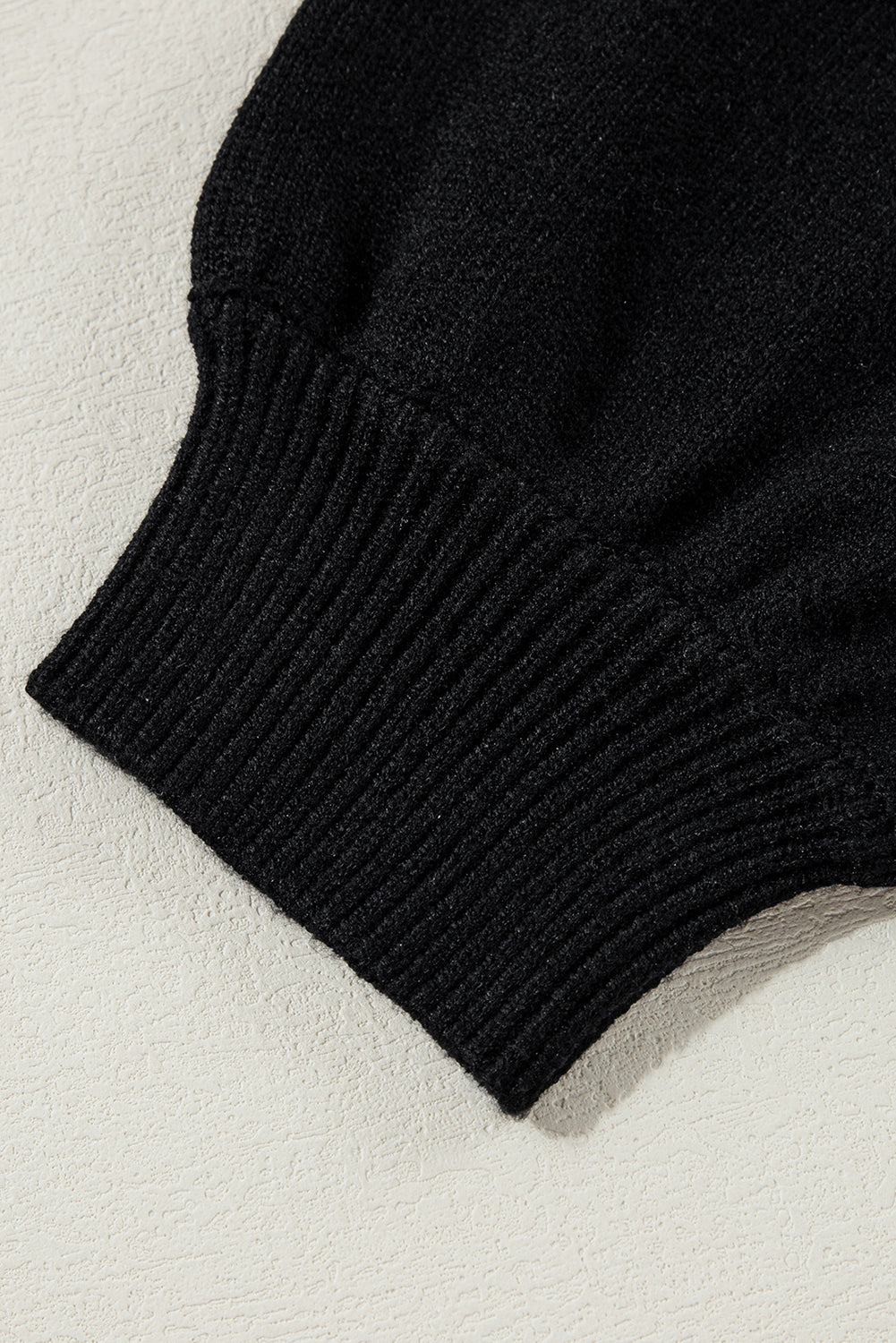 Black Colorful Merry & Bright Sweater. GCollection