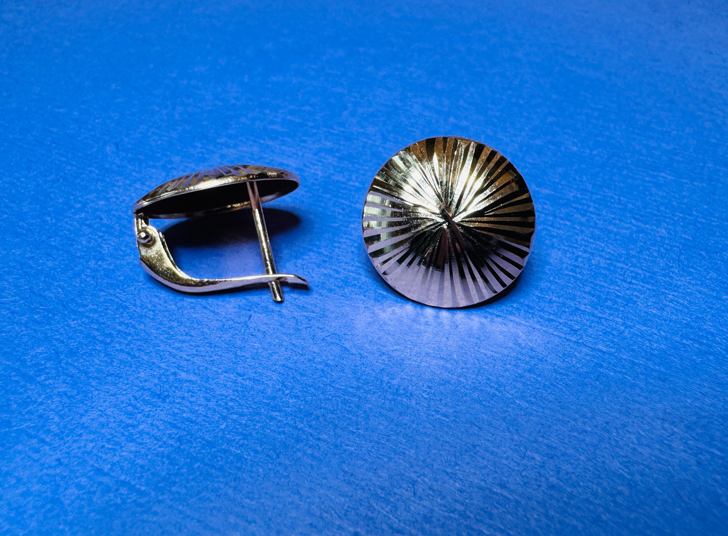 14K gold earrings