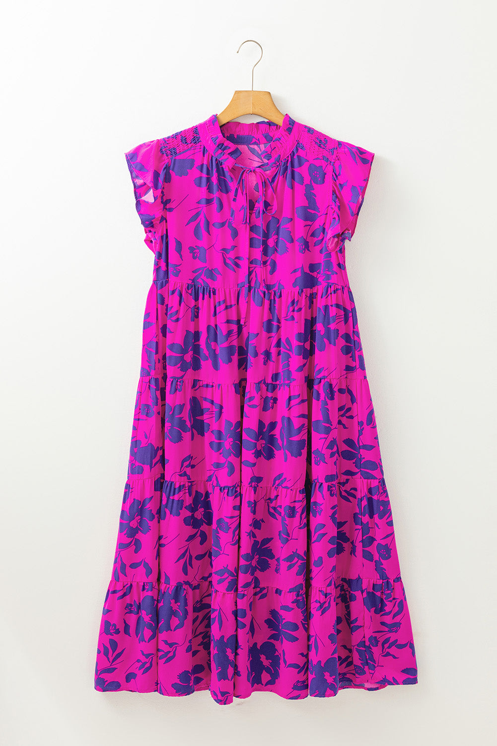 Rose Floral Print Maxi Dress. GCollection