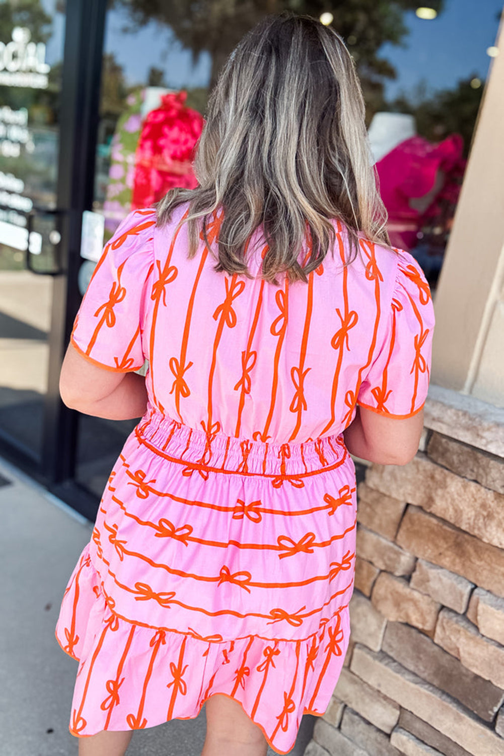 Rose Bow Plus Size Dress. PSCollection
