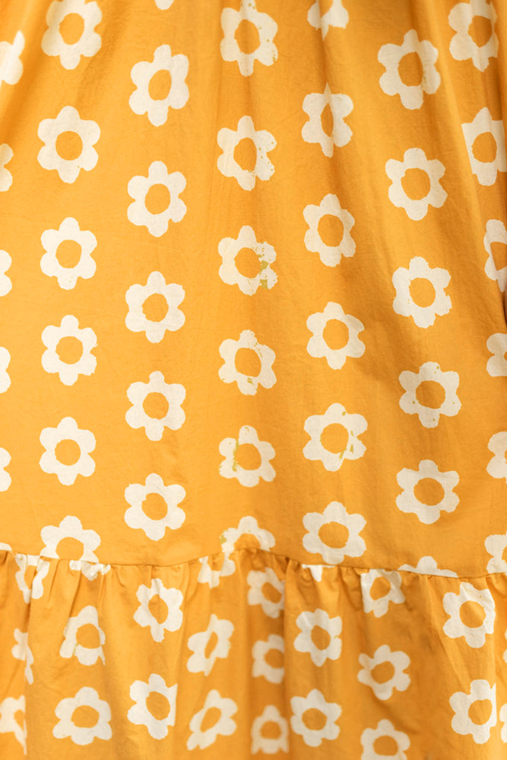 Yellow Flower Print Maxi Dress. GCollection