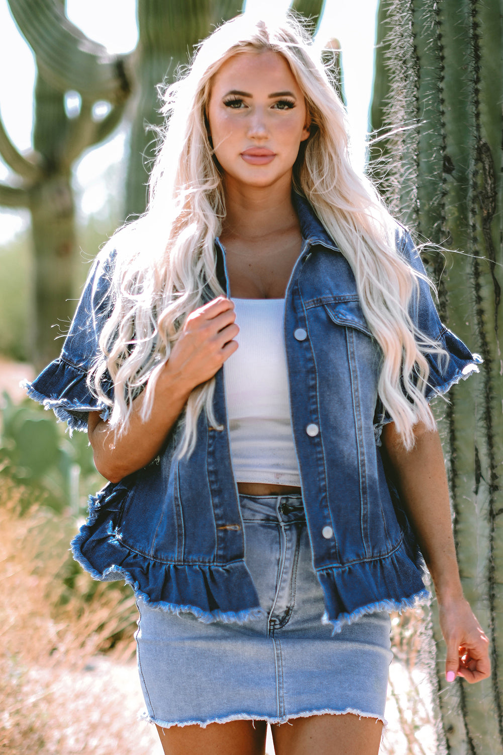 Blue Denim Jacket. GCollection