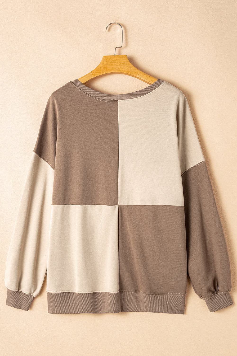 Colorblock Oversize Sweatshirt