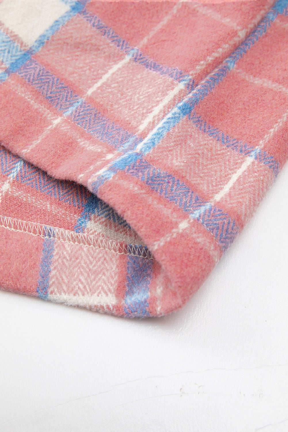 Pink Plaid Button Up Shacket. GCollection