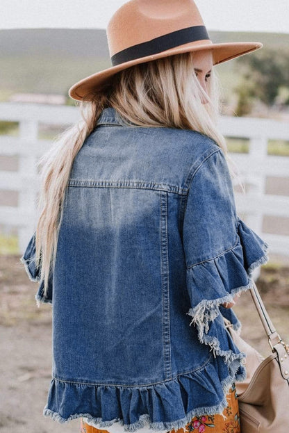 Blue Denim Jacket. GCollection