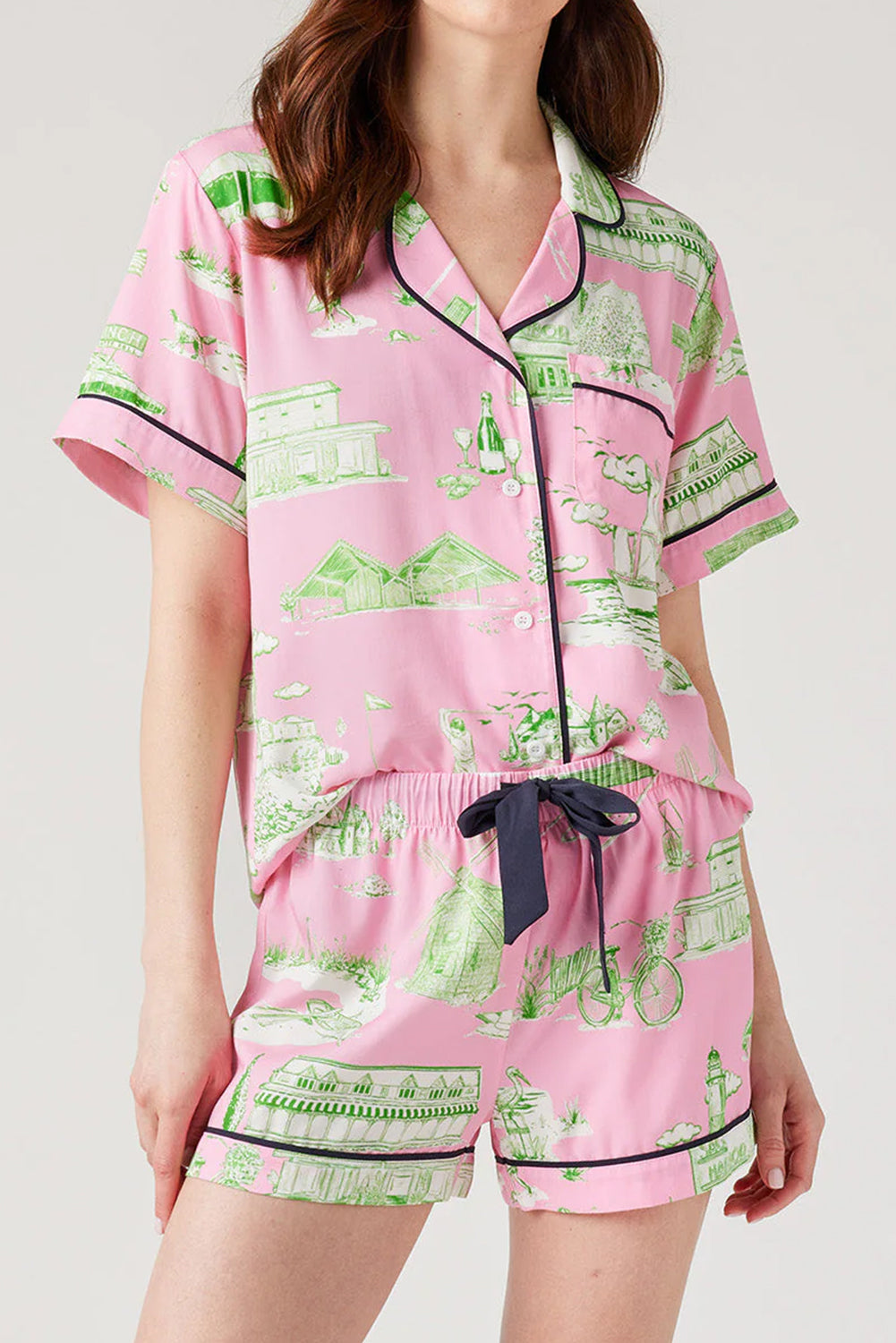 Pink Short 2pcs Pajama Set. GCollection