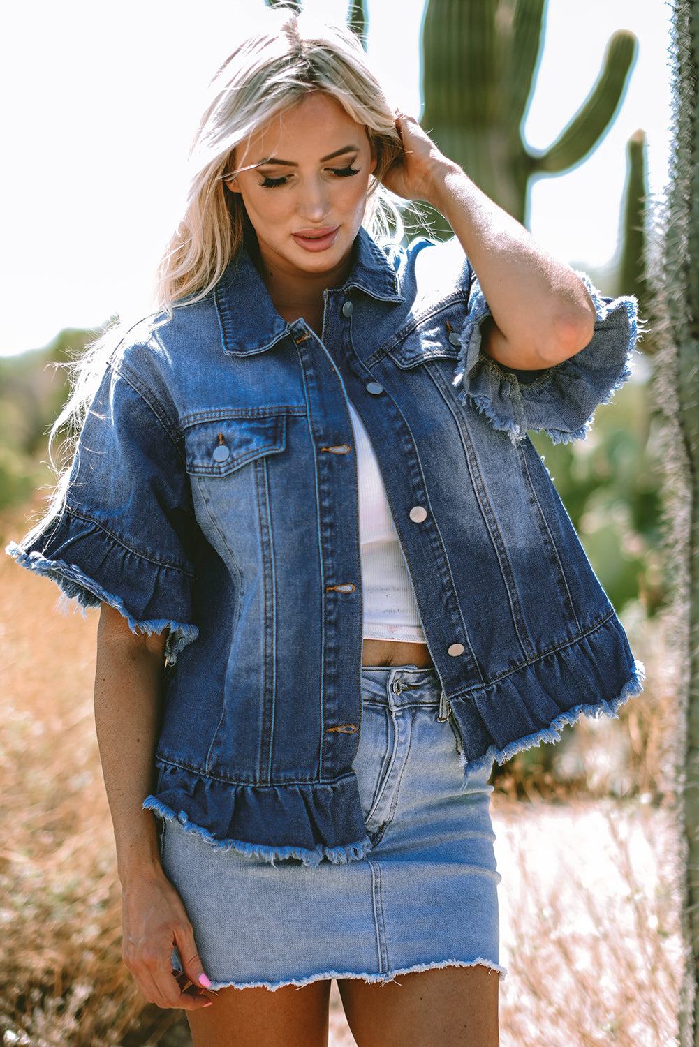 Blue Denim Jacket. GCollection