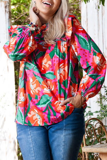 Rose Floral Blouse. PSCollection