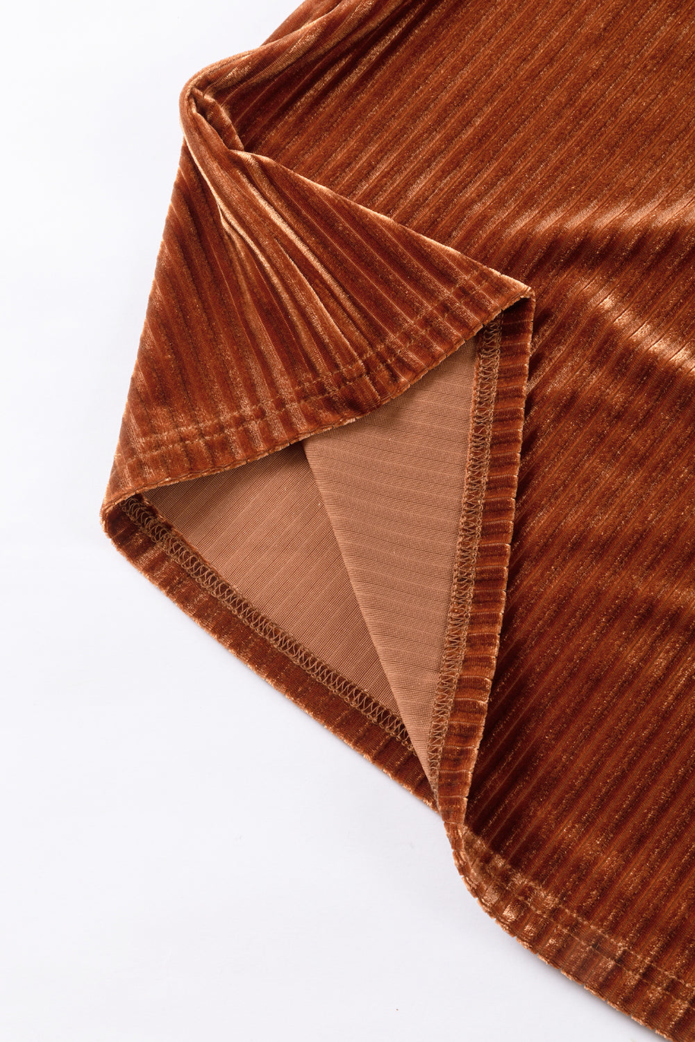 Chestnut Velvet Top. GCollection