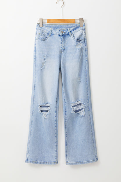 Blue Vintage Style Jeans. GCollection