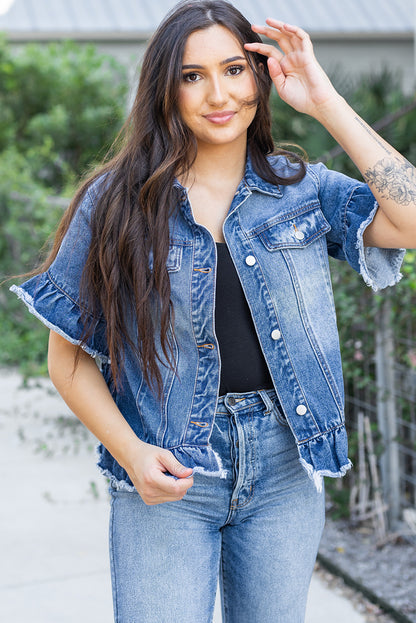 Blue Denim Jacket. GCollection