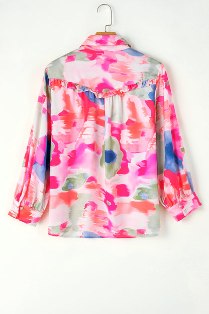 Multicolour Abstract Printed Shirt. GCollection