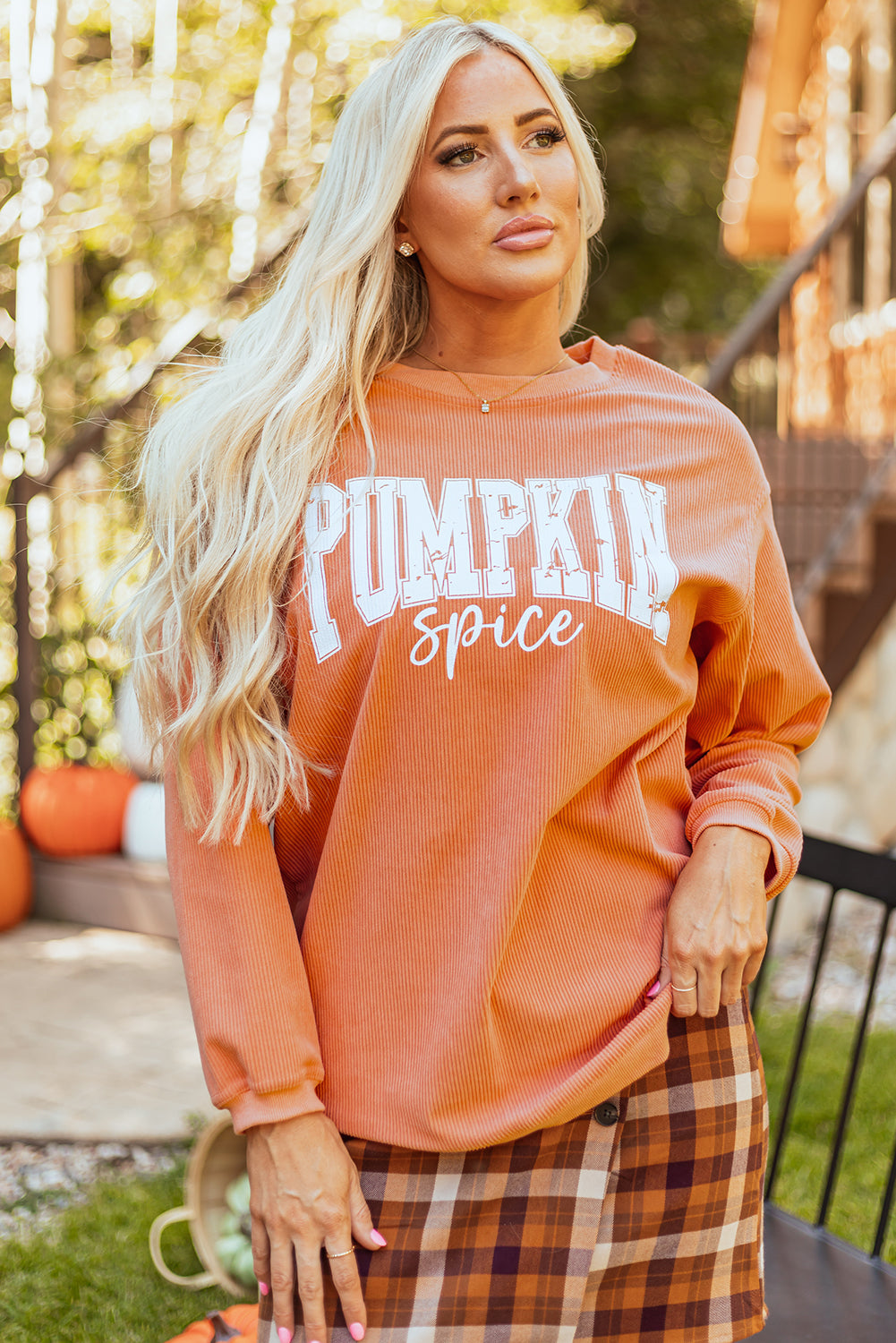 Orange PUMPKIN Spice Sweatshirt. GCollection