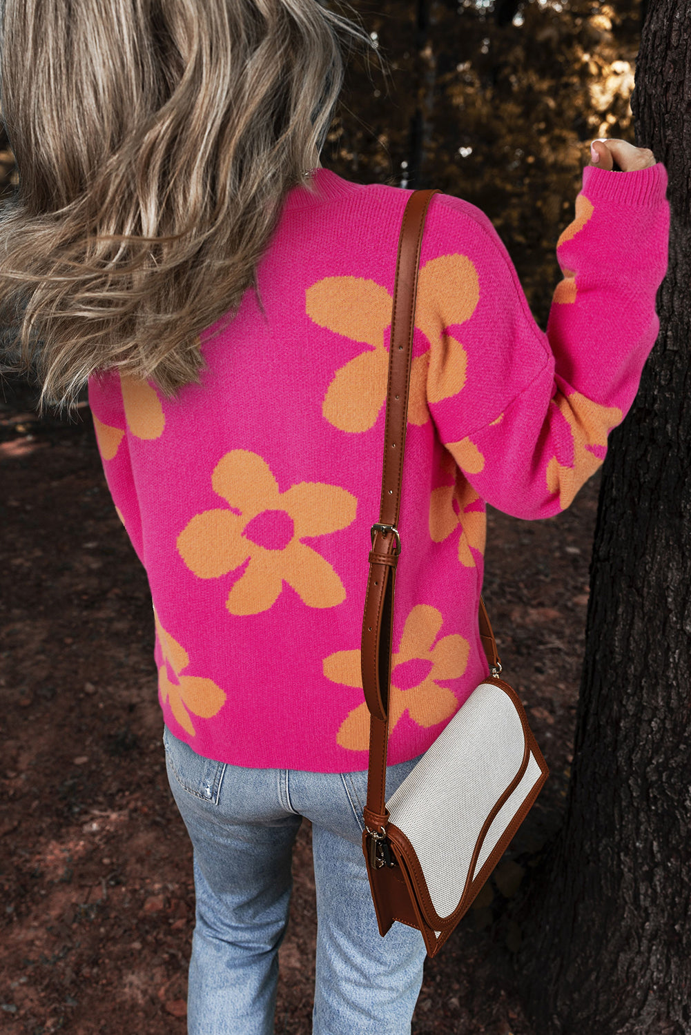 Rose Big Flower Sweater. GCollection