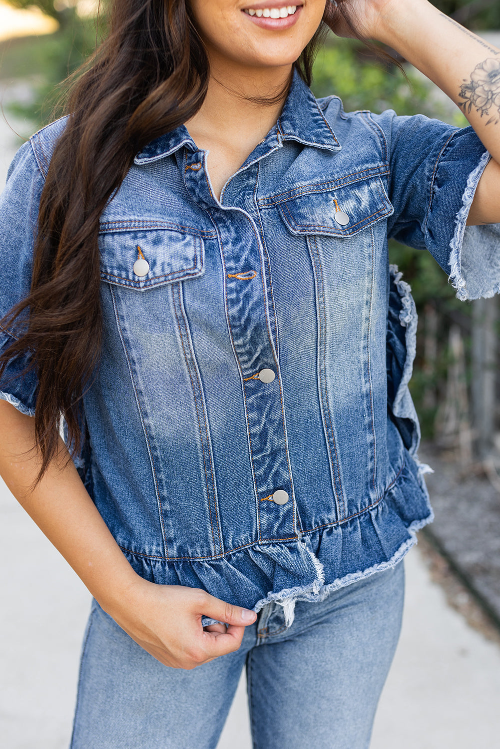 Blue Denim Jacket. GCollection