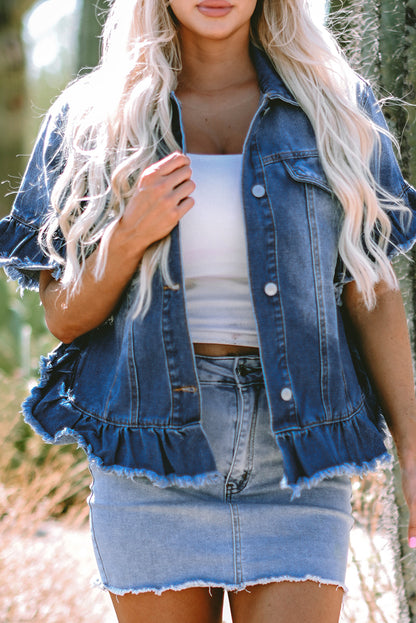 Blue Denim Jacket. GCollection