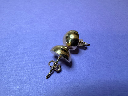 14K solid gold earrings