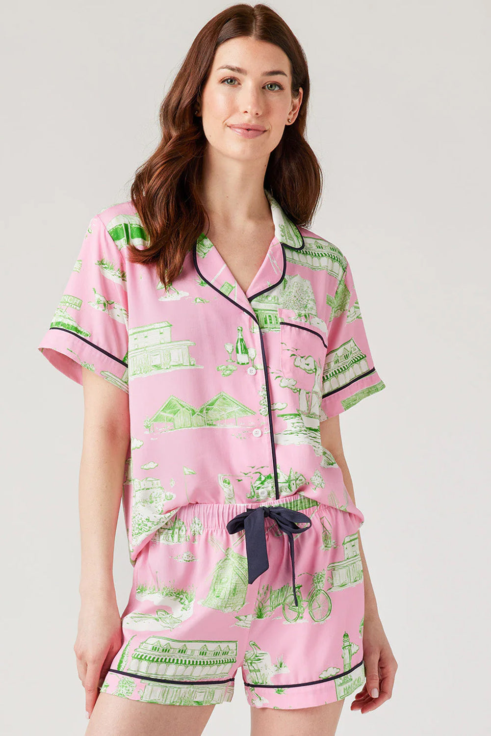 Pink Short 2pcs Pajama Set. GCollection