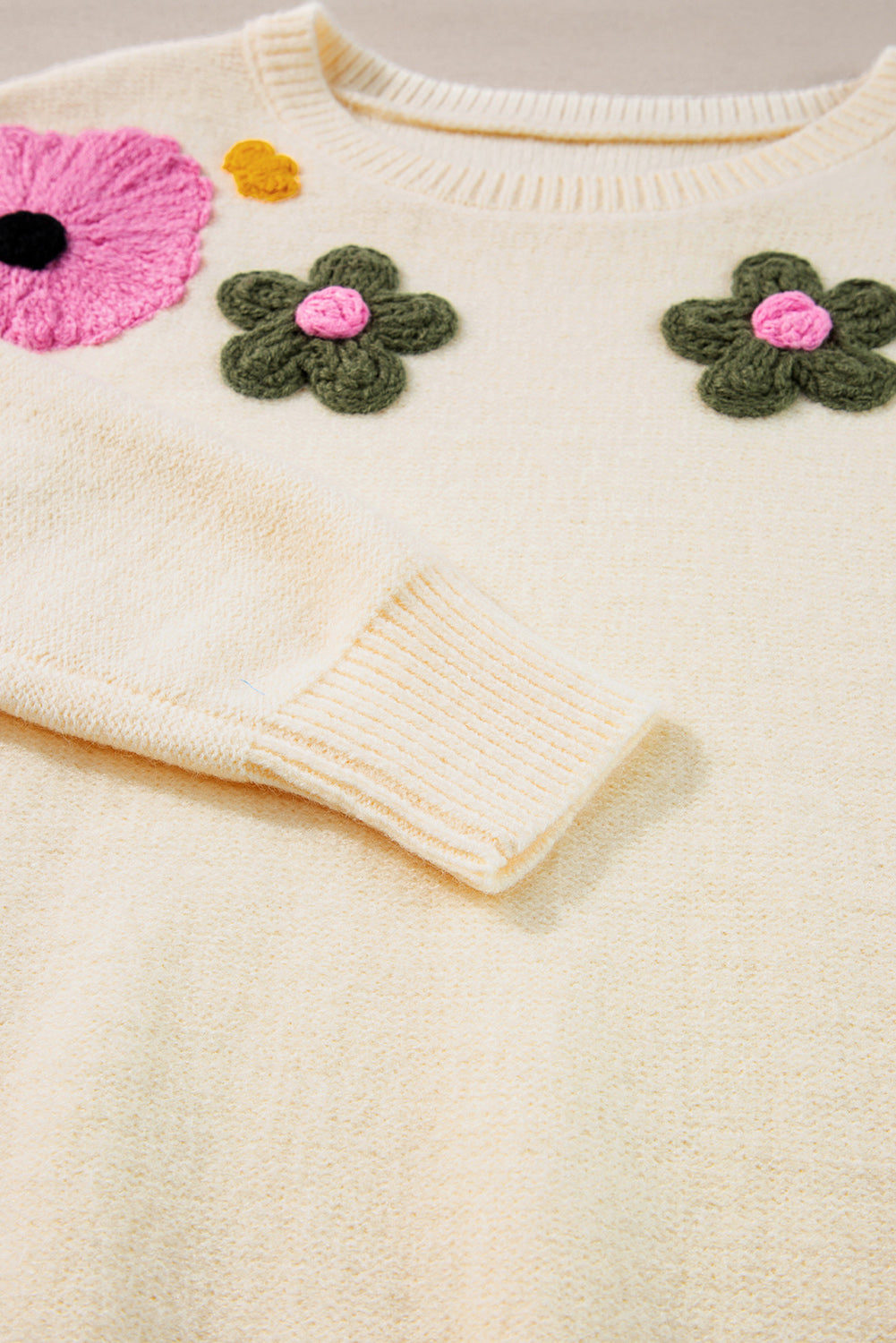 Beige Knitted Sweater. GCollection