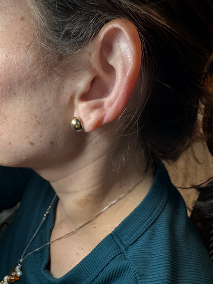 14K solid gold earrings