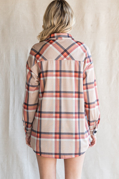 Plaid shacket