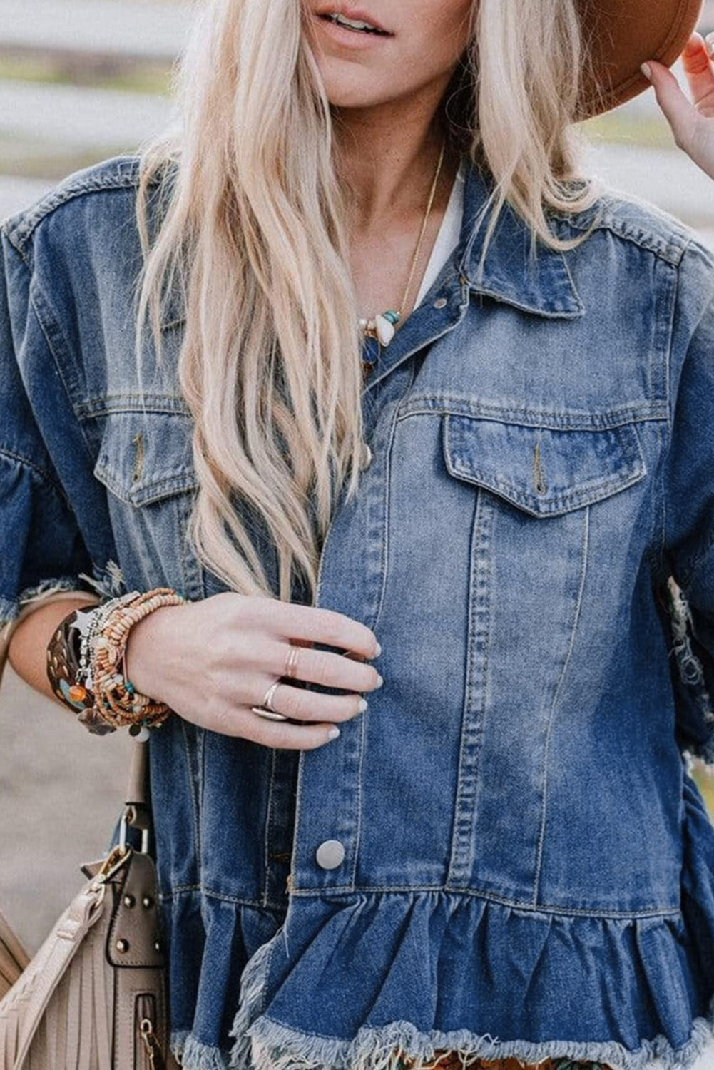 Blue Denim Jacket. GCollection