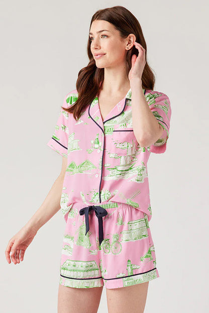 Pink Short 2pcs Pajama Set. GCollection