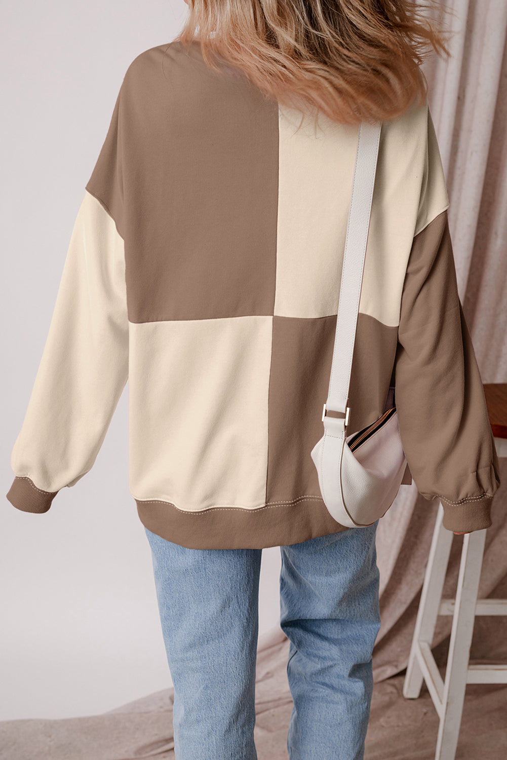 Colorblock Oversize Sweatshirt