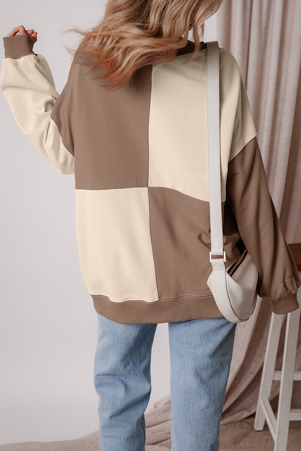 Colorblock Oversize Sweatshirt