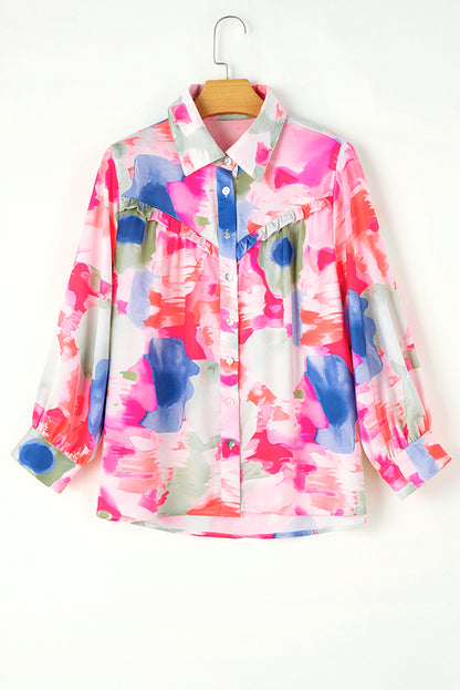 Multicolour Abstract Printed Shirt. GCollection